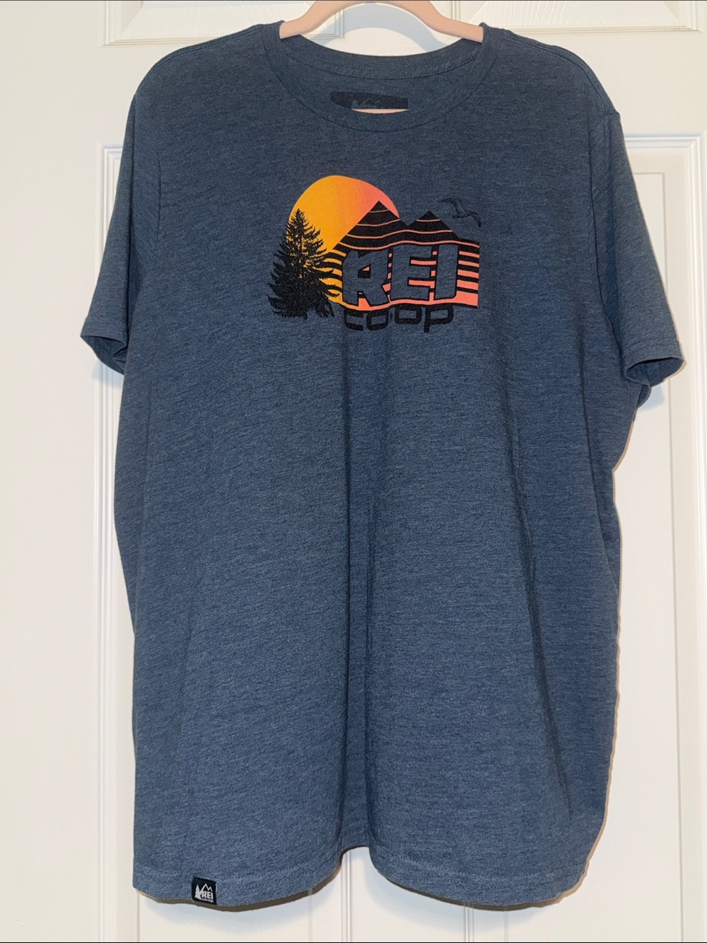 REI Co-op Blue Graphic Sunset Tee